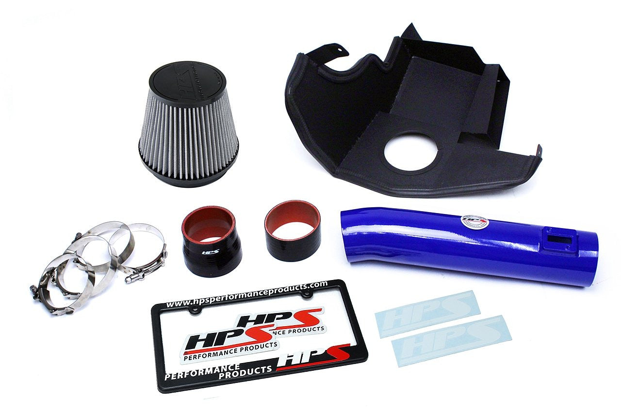 HSP 827-561BL Blue Short ram Air Intake With Heat Shield