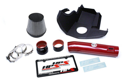 HSP 827-561R Red Short ram Air Intake With Heat Shield