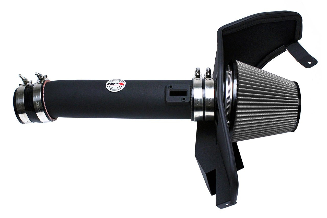 HPS Performance Black Short ram Air Intake for 2011-2014 Ford Mustang 3.7L V6