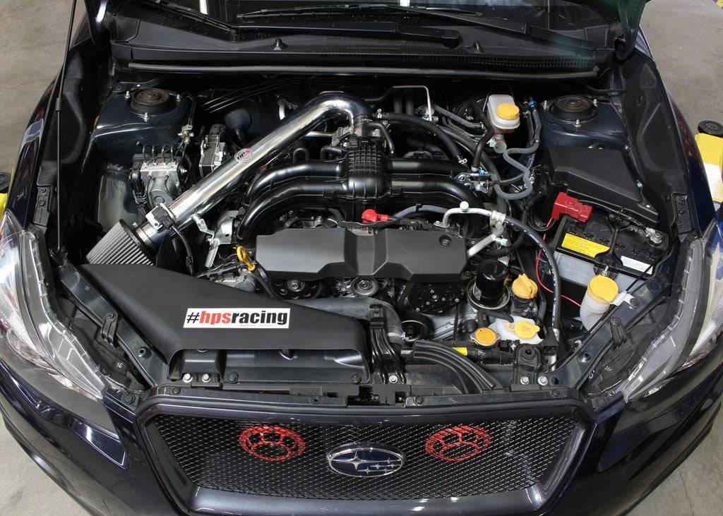 HPS Polish Short ram Air Intake Subaru XV Crosstrek