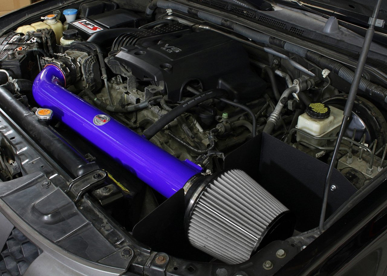 HPS Blue Short ram Air Intake Nissan Xterra