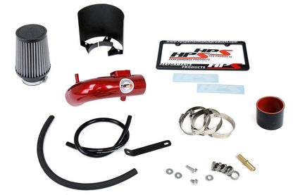 HSP 827-568R Red Short ram Air Intake With Heat Shield