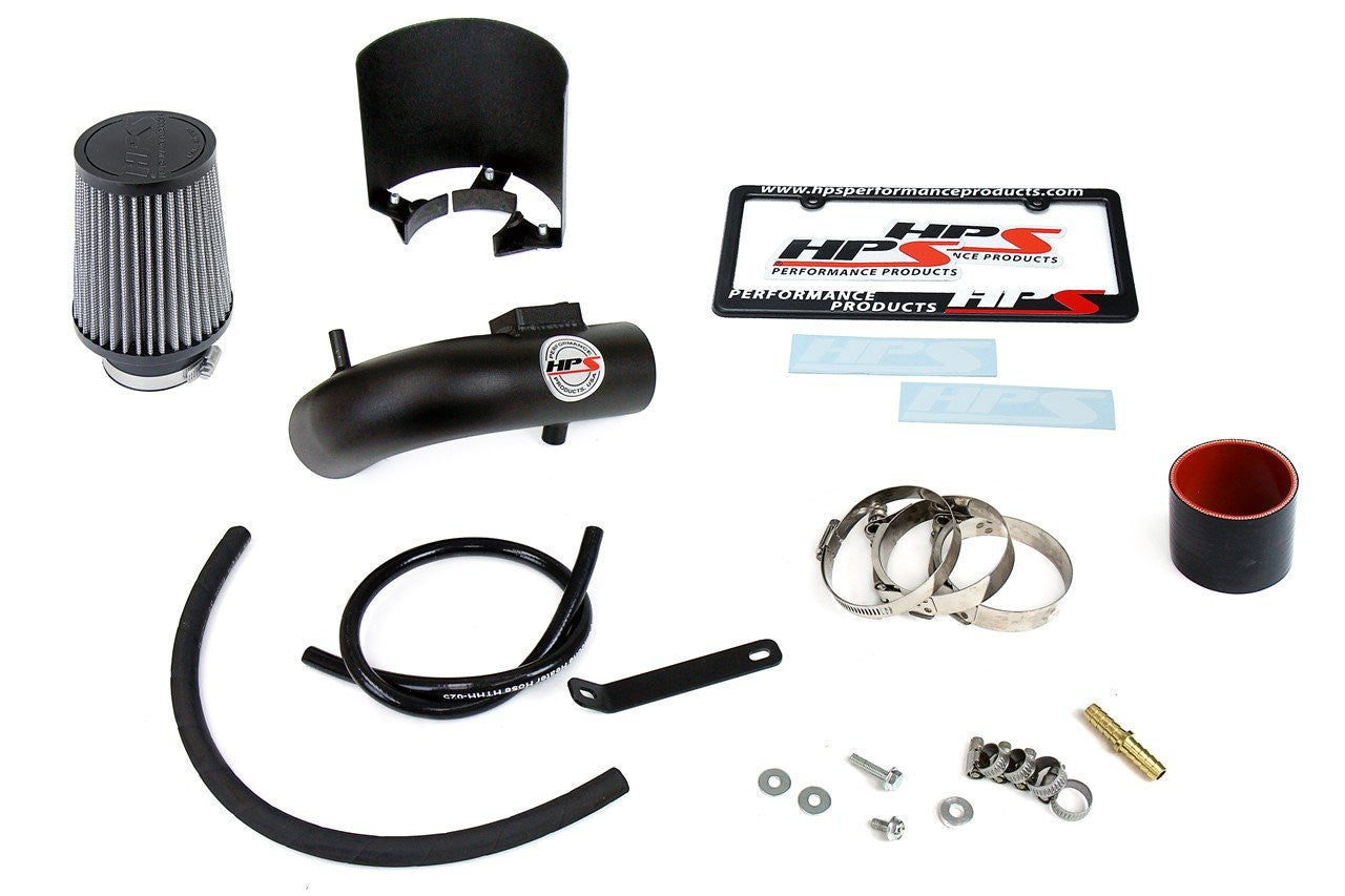 HSP 827-568WB Black Short ram Air Intake With Heat Shield