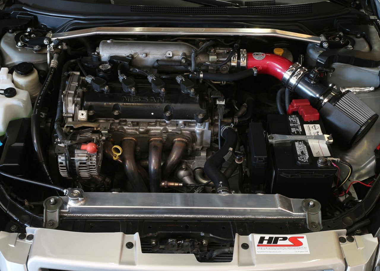 HPS Red Short ram Air Intake Nissan Altima