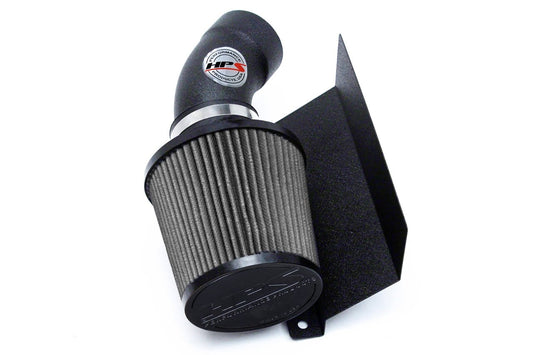 HPS Performance Black Short ram Air Intake for 15-17 Chrysler 200 2.4L w/o MAF