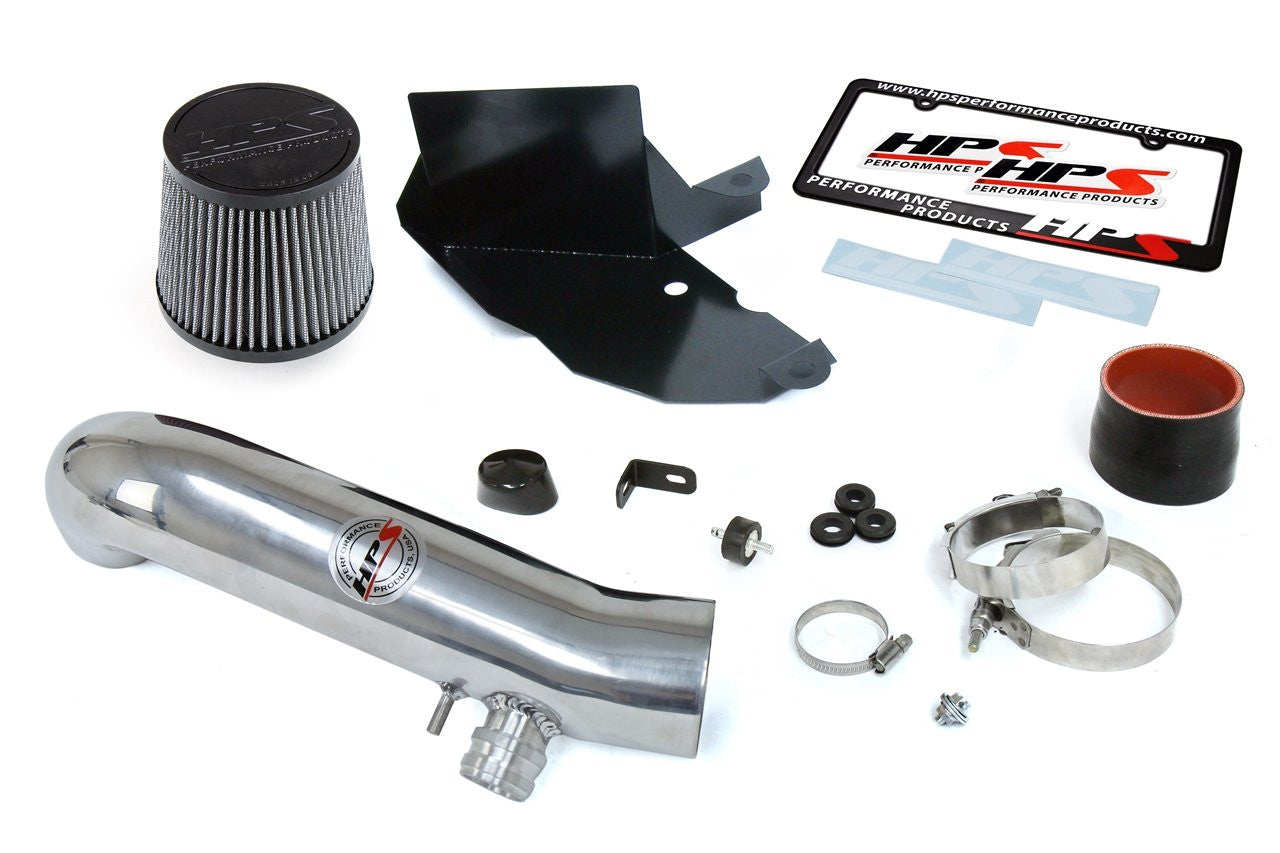 HSP 827-577P Polish Short ram Air Intake With Heat Shield