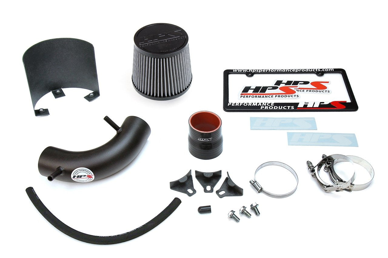 HSP 827-580WB Black Short ram Air Intake With Heat Shield