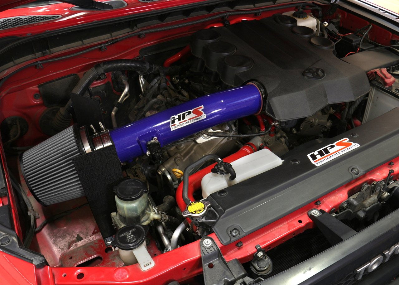 HPS Blue Short ram Air Intake Toyota FJ Cruiser