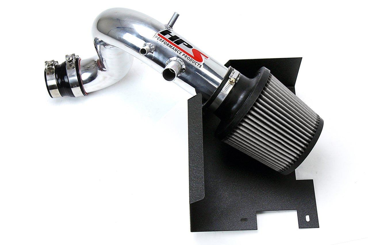 HPS Performance Polish Short ram Air Intake Kit for 2011-2015 Kia Optima 2.0L Turbo