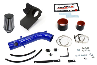 HSP 827-590BL Blue Short ram Air Intake With Heat Shield