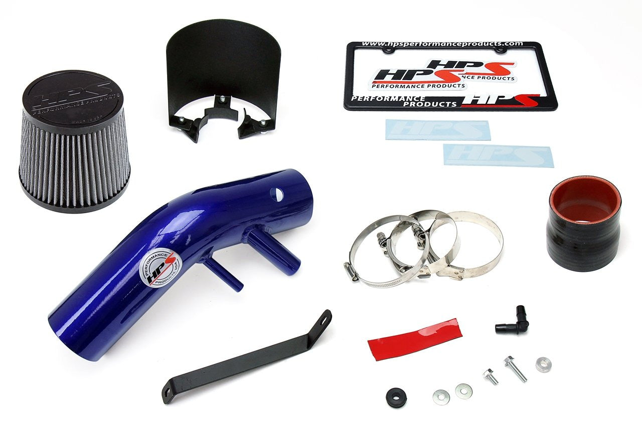 HSP 827-594BL Blue Short ram Air Intake With Heat Shield