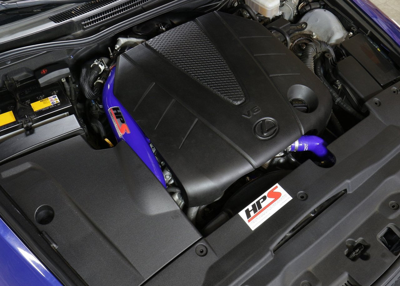 HPS Blue Short ram Air Intake Lexus IS350