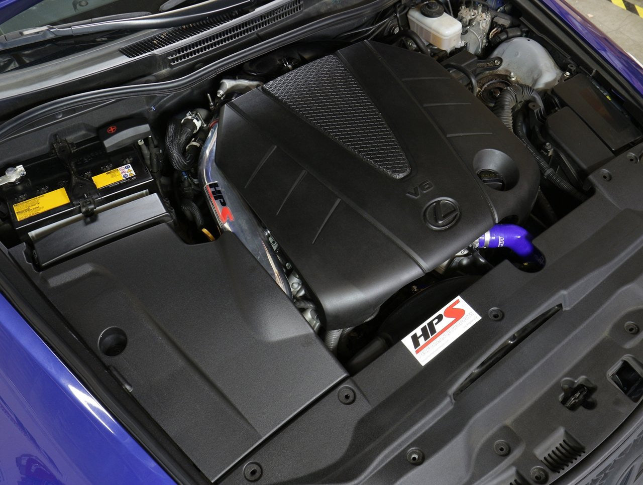 HPS Polish Short ram Air Intake Lexus IS250