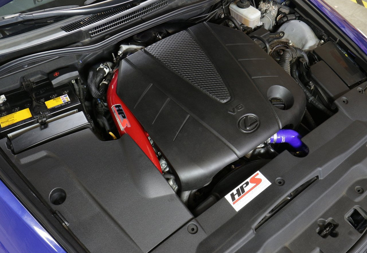 HPS Red Short ram Air Intake Lexus IS250