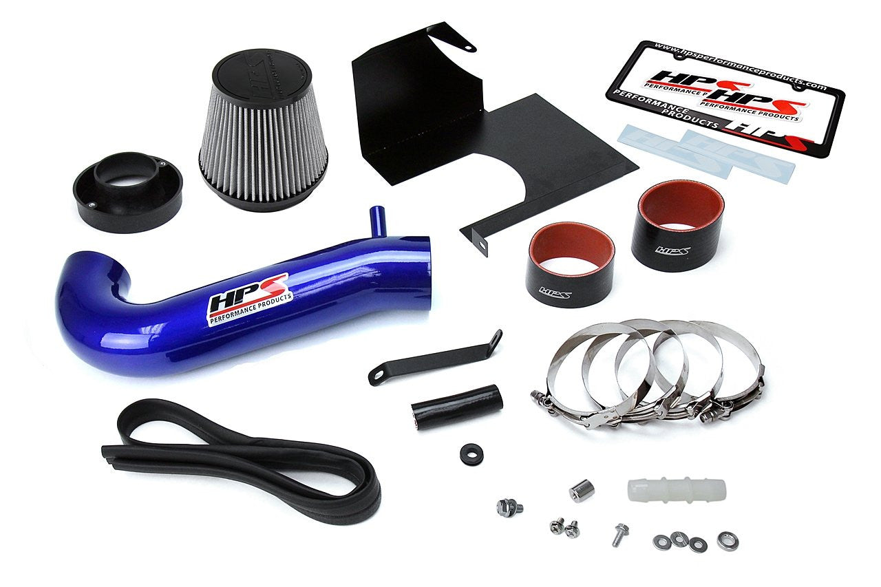 HSP 827-600BL Blue Short ram Air Intake With Heat Shield