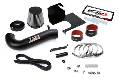 HSP 827-600WB Black Short ram Air Intake With Heat Shield