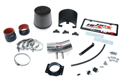 HSP 827-604P Polish Short ram Air Intake With Heat Shield