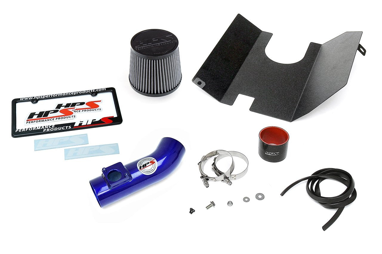 HSP 827-606BL Blue Short ram Air Intake With Heat Shield