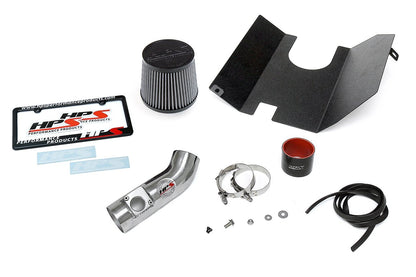 HSP 827-606P Polish Short ram Air Intake With Heat Shield