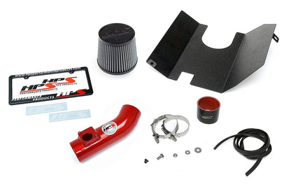 HSP 827-606R Red Short ram Air Intake With Heat Shield