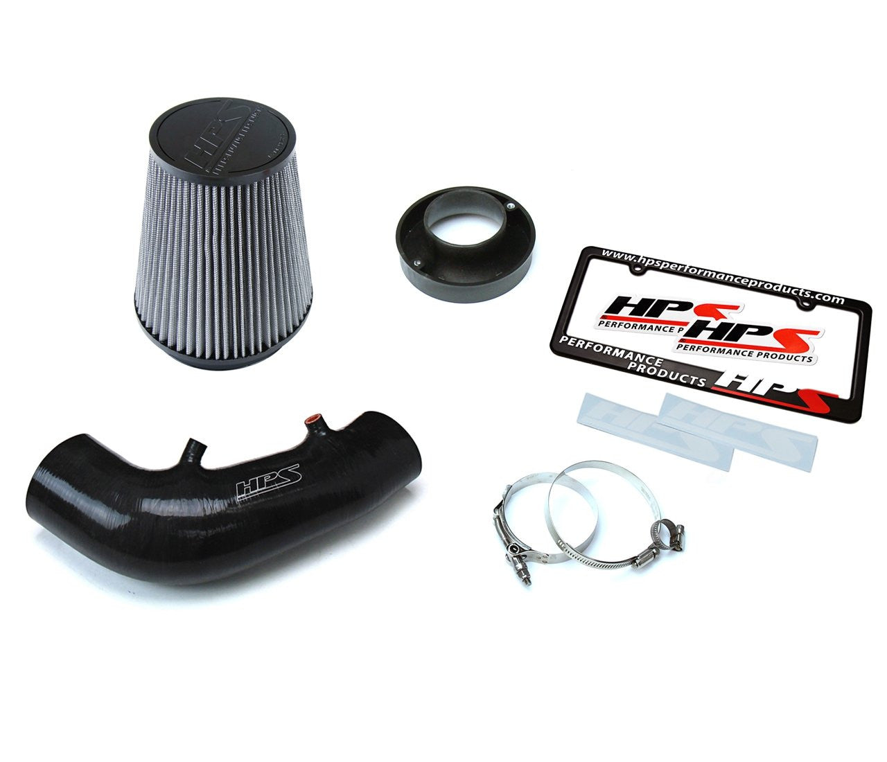 HPS Silicone Air Intake 827-610WB Honda S2000 2006-09 Black