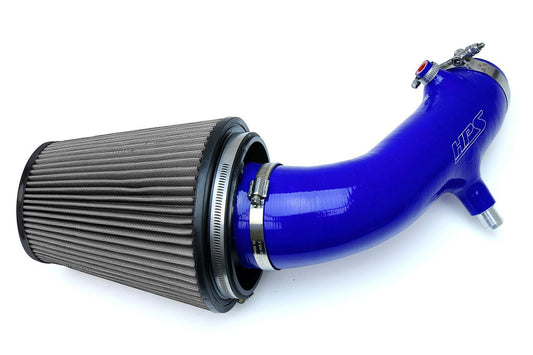 HPS Blue Silicone Air Intake Kit Cool Short Ram High Flow Filter 827-620BL