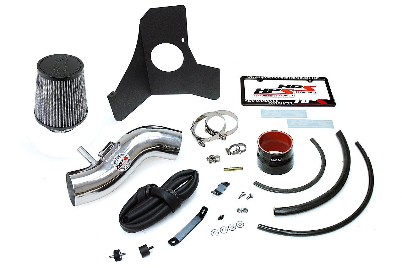 HSP 827-621P Polish Short ram Air Intake With Heat Shield