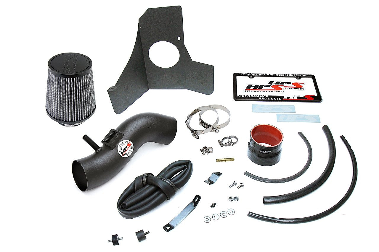 HSP 827-621WB Black Short ram Air Intake With Heat Shield