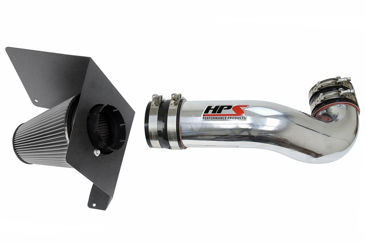 HPS Performance Polish Cold Air Intake Kit for 07-08 GMC Sierra 1500 V8