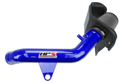 HPS Performance Blue Short ram Air Intake for 2013-2015 BMW 335i 335ix F31 F34 3.0L Turbo N55