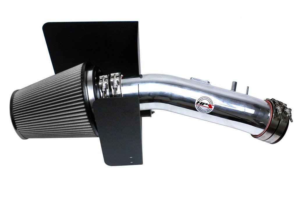 HPS Performance Polish Short ram Air Intake for 2008-2011 Toyota Sequoia 5.7L V8