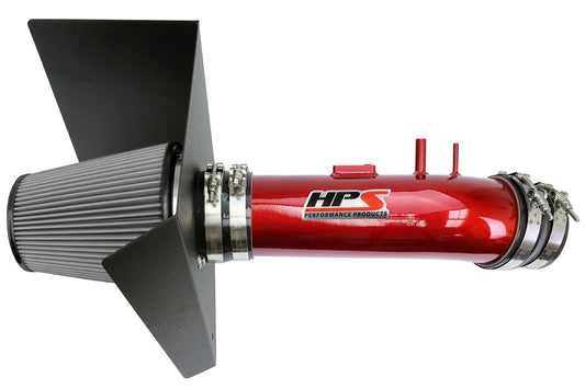 HPS Performance Red Short ram Air Intake for 2012-2019 Toyota Tundra 5.7L V8