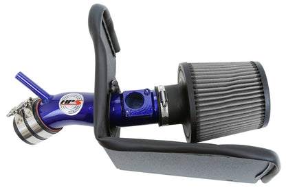 HPS Blue Short ram Air Intake Kit Heat Shield CHR short ram 827-631BL