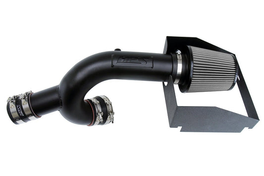 HPS Black Cold Air Intake Kit Heat Shield Cool Ram 827-634WB-1