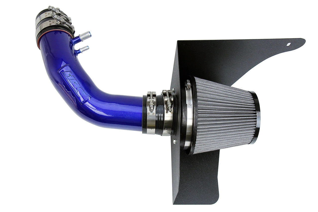 HPS Performance Blue Cold Air Intake Kit for 15-17 Ford Mustang 3.7L V6