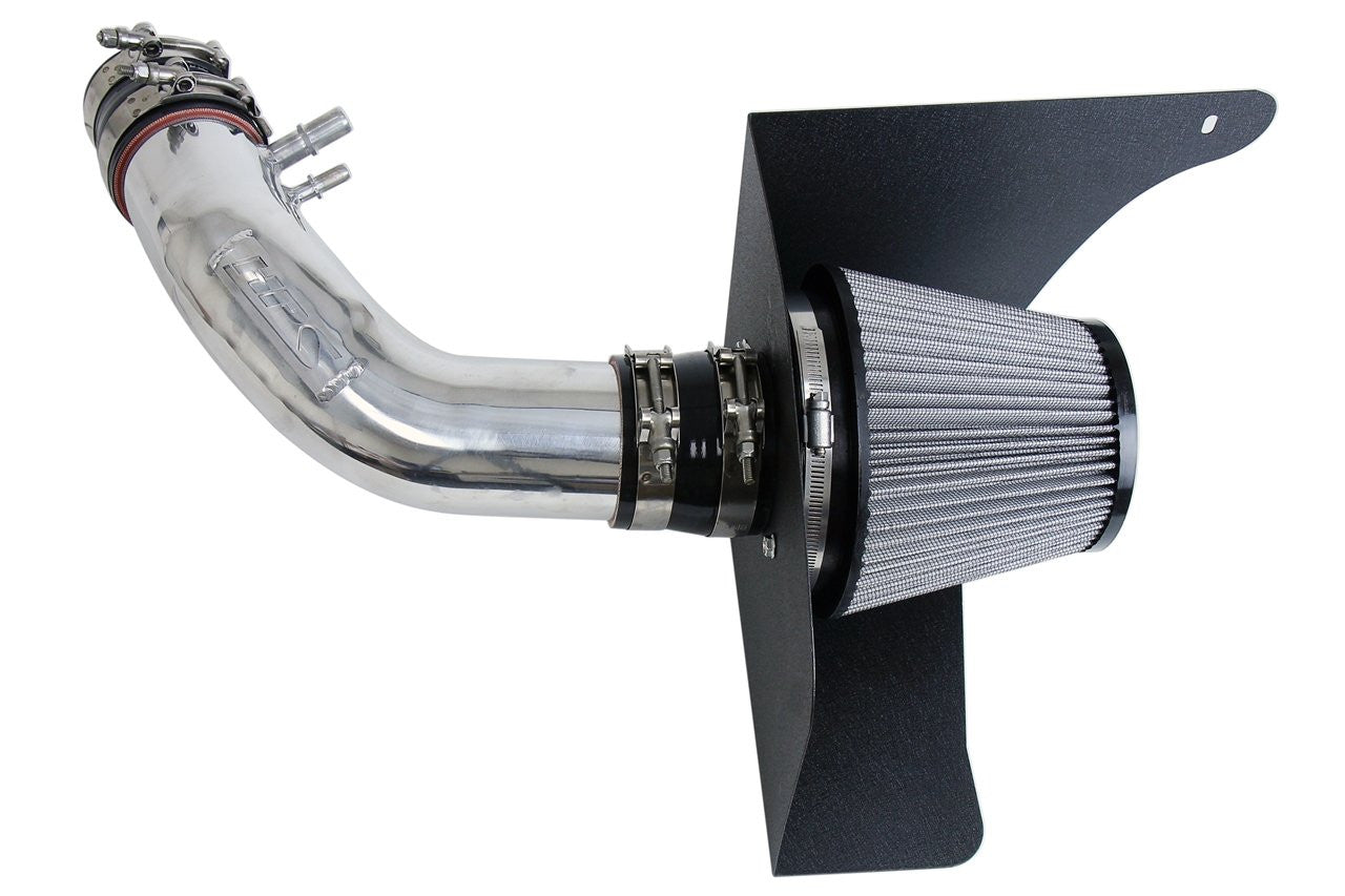 HPS Performance Polish Cold Air Intake Kit for 15-17 Ford Mustang 3.7L V6