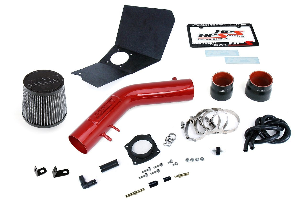 HSP 827-663R Red Short ram Air Intake With Heat Shield