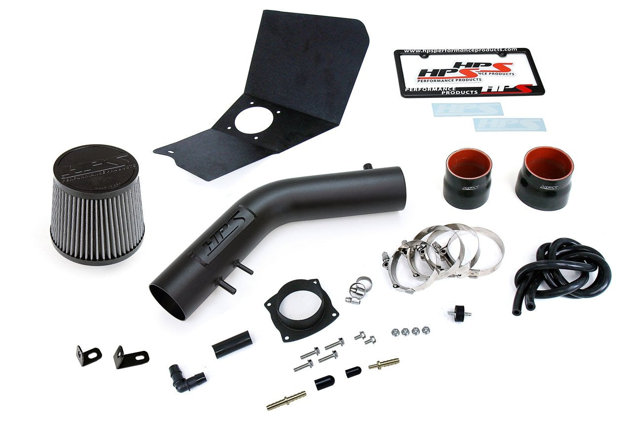 HSP 827-663WB Black Short ram Air Intake With Heat Shield