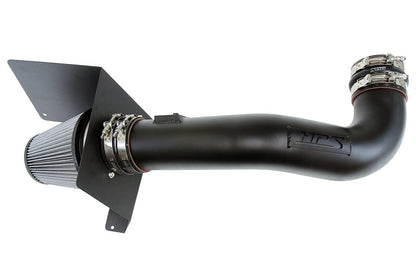 HPS Performance Black Short ram Air Intake Kit for 2009-2014 GMC Sierra 1500 4.8L 5.3L 6.0L 6.2L V8 (Excludes Hybrid)