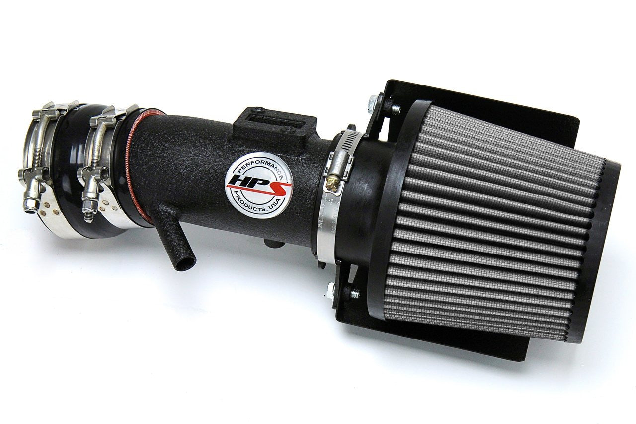 HPS Performance Black Short ram Air Intake for 13-17 Nissan Pathfinder 3.5L V6