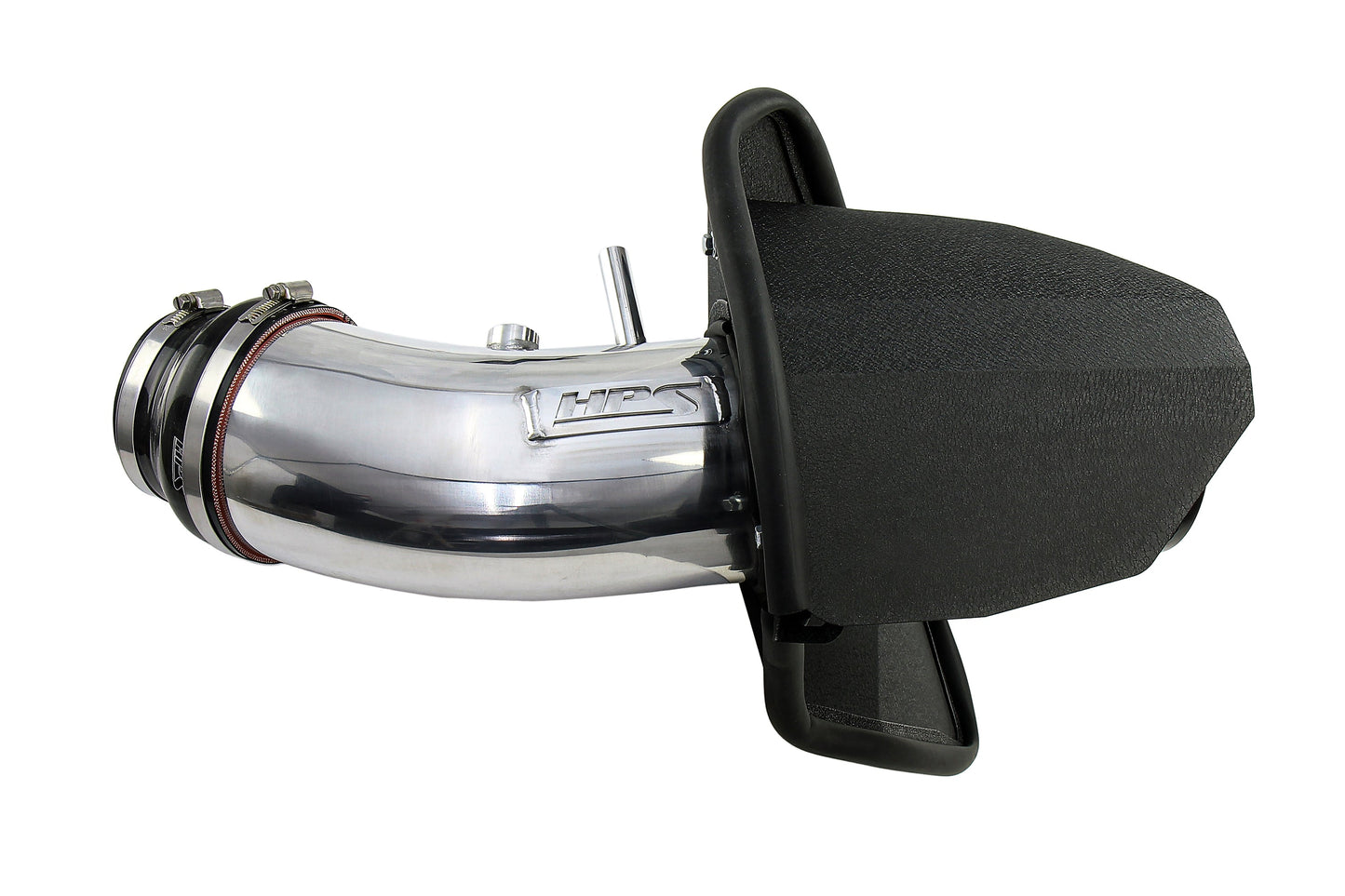 HPS Cold Air Intake for 19-23 Charger Hellcat 6.2 L Supercharged. Polished, +14 hp gain.