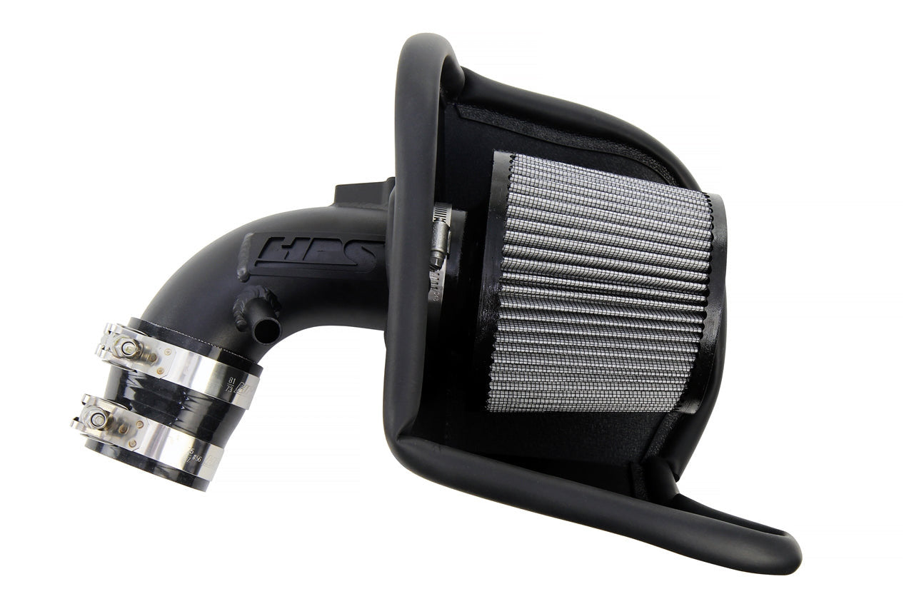 HPS Black Short ram Air Intake Kit Cool Short Ram High Flow Filter 827-700WB