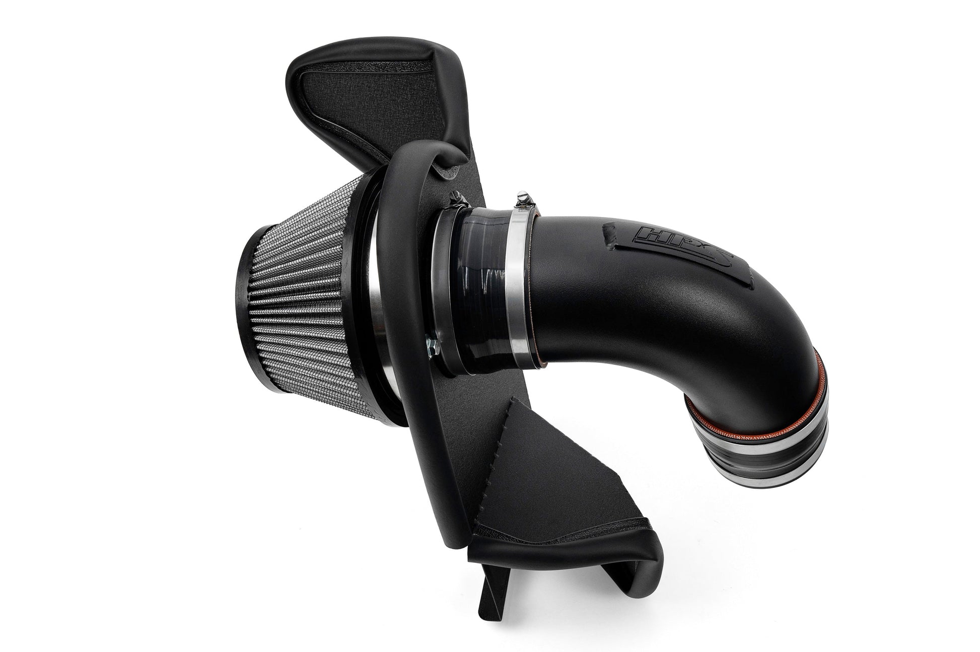 HPS Cold Air Intake Kit for 23-24 BMW X7 3.0 L Turbo. Wrinkle Black, +21 hp gain.
