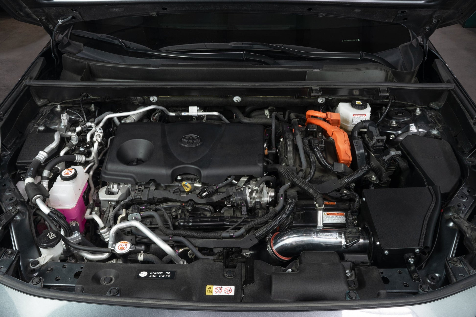 2021-2024 Toyota RAV4 Prime HPS 827-768WB Black Intake Kit