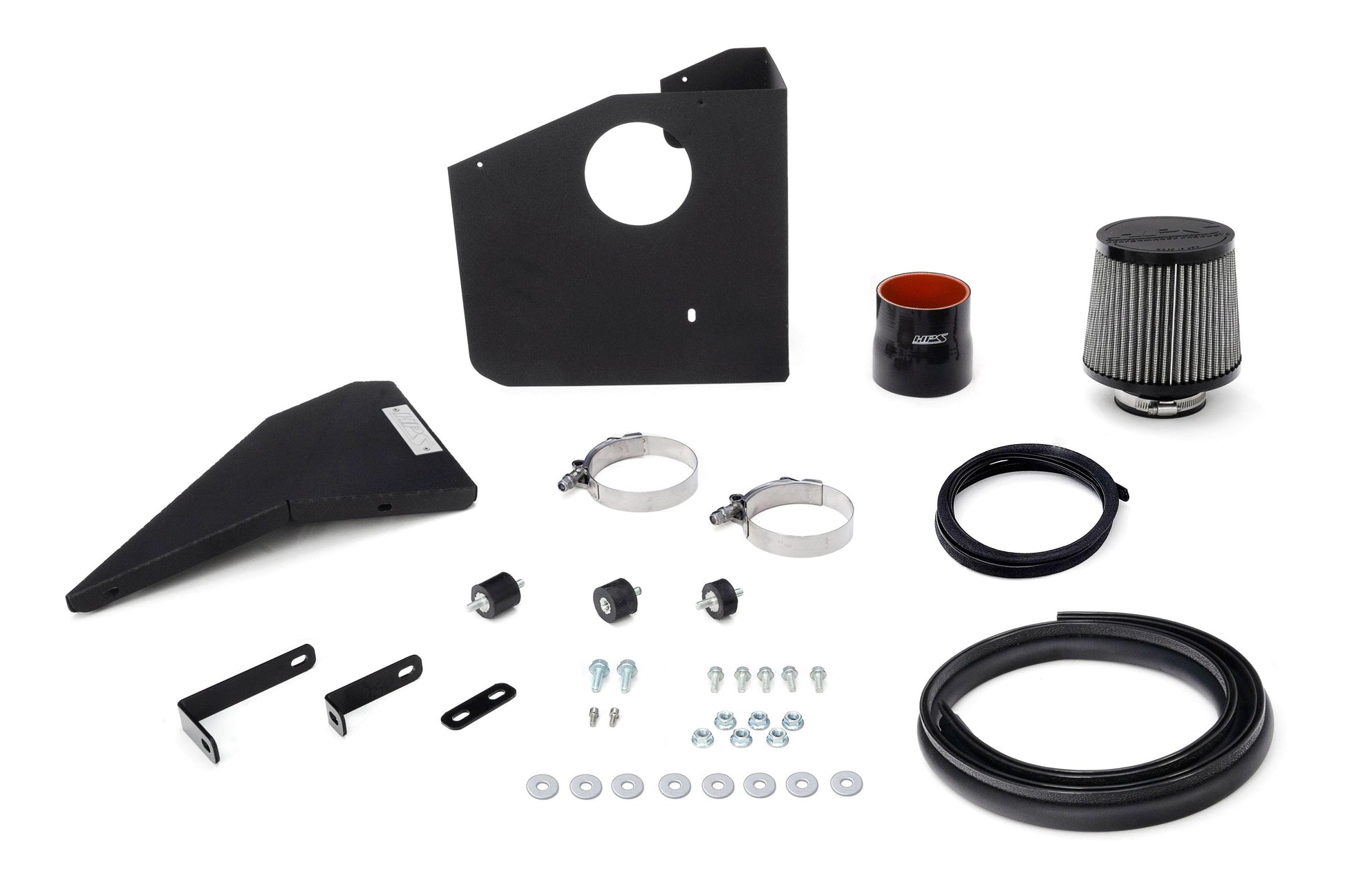 2014 WRX STI HPS 827-778WB Black Intake With Shield