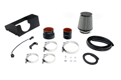 HPS 827-787WB Black Intake With Heat Shield For F-150 3.5T