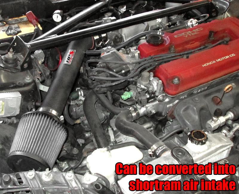 HSP 837-110WB Black Cold Air Intake Converts to Short ram Intake