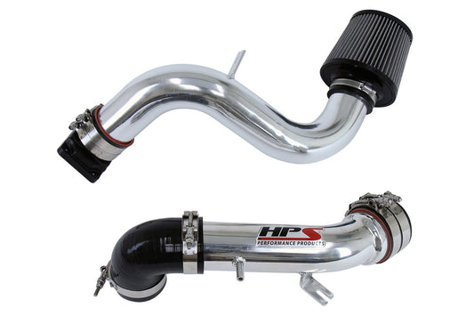 HPS Polish Cold Air Intake Kit (Converts to Short ram) Cool Long Ram CAI 837-423P