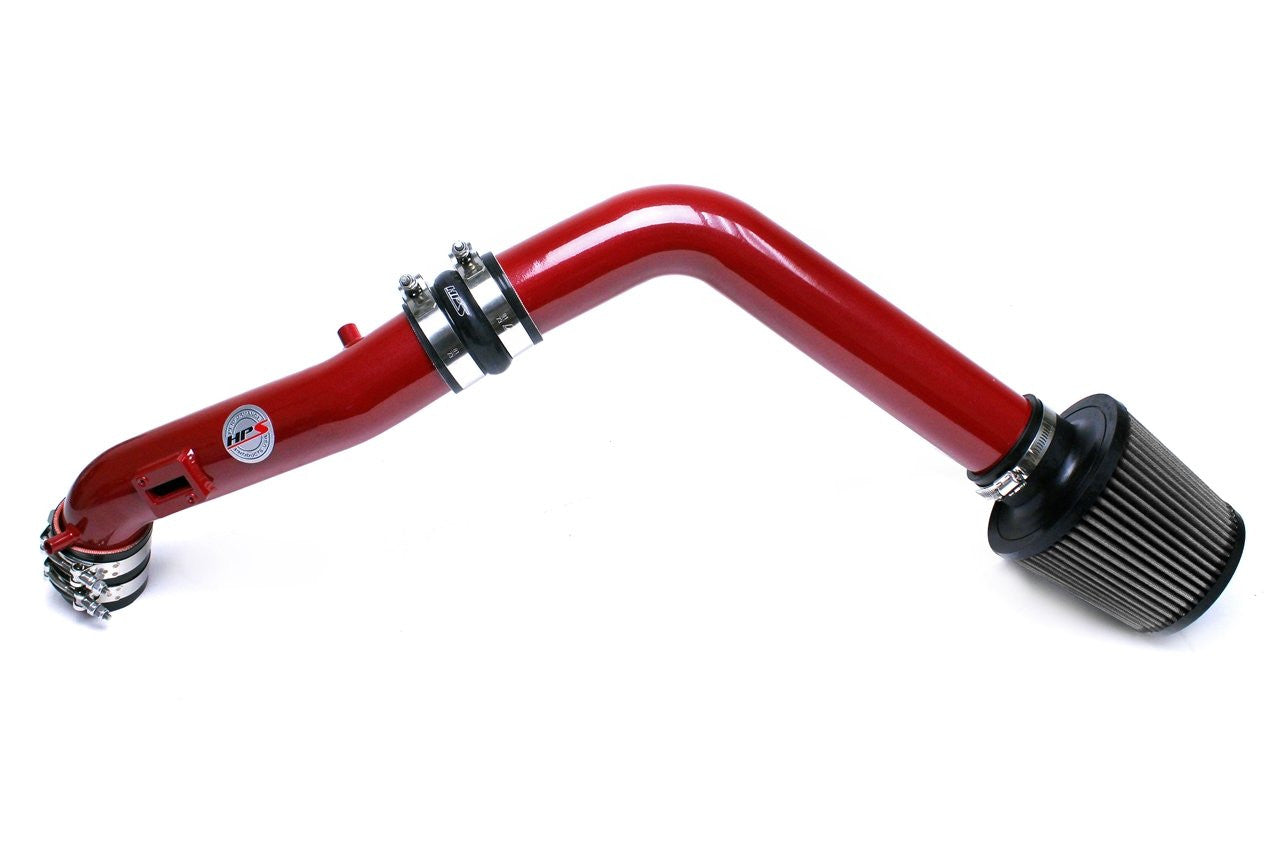 HPS Red Cold Air Intake Kit (Converts to Short ram) Cool Long Ram CAI 837-555R