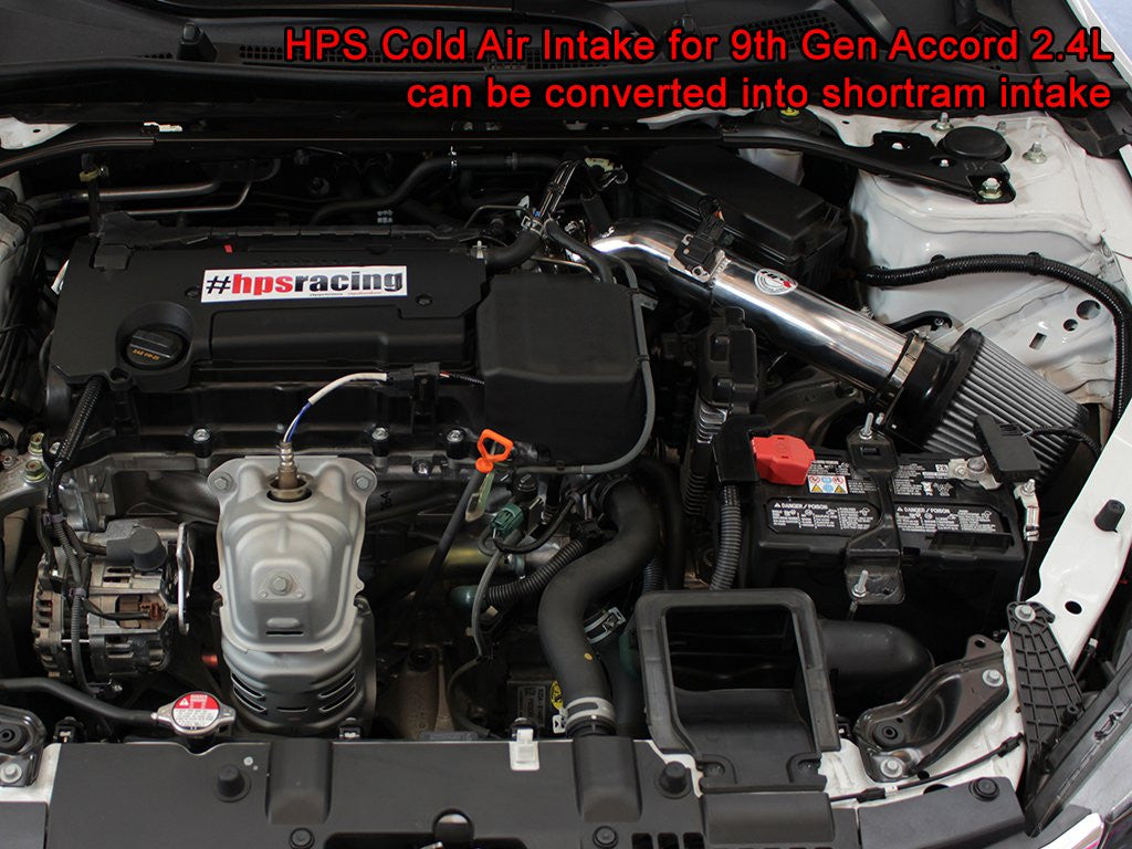 HSP 837-555BL Blue Cold Air Intake Converts to Short ram Intake